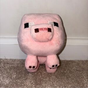 Minecraft Mojang Pig Plush Piglet 6" Stuffed Animal